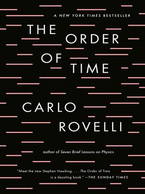 cover image of The Order of Time